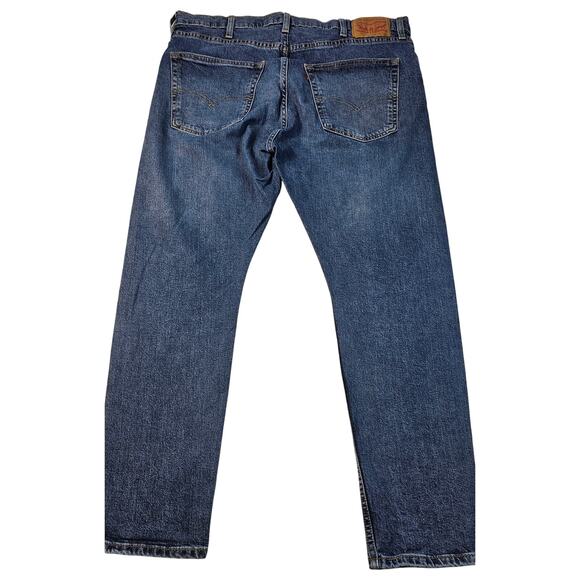 Levis 512 tapered blank tab jeans sz 38x30 EUC stone blue comfort casual y2k - Picture 3 of 9